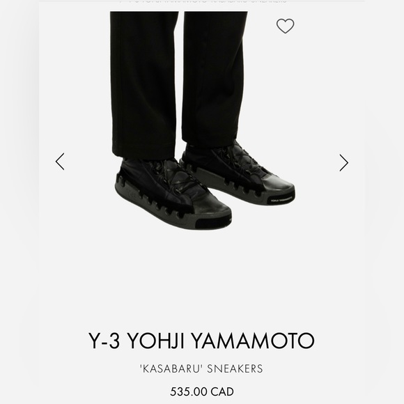 ADIDAS Y-3 Kasabaru Black (Yohji Yamamoto) Men’s US 7 - Picture 5 of 9